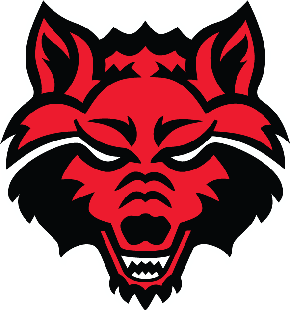 Arkansas State Red Wolves 2008-Pres Primary Logo diy DTF decal sticker